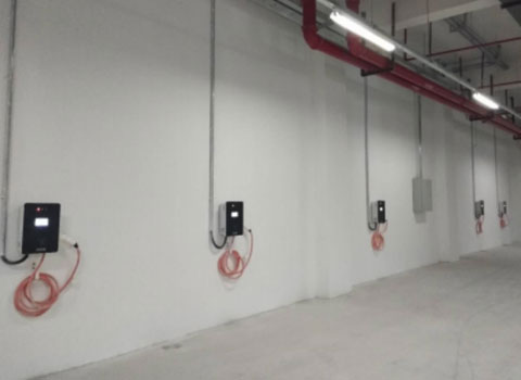 7KW交流充電樁中山國(guó)際花城充電站 7KW交流充電樁中山國(guó)際花城充電站